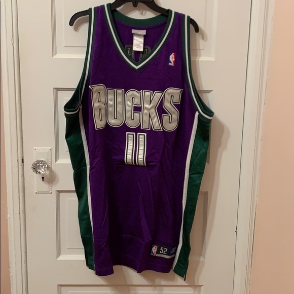 Reebok Other - TJ Ford Bucks Jersey size 52